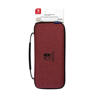Image de Pochette de transport pour Nintendo Switch OLED Hori Rouge