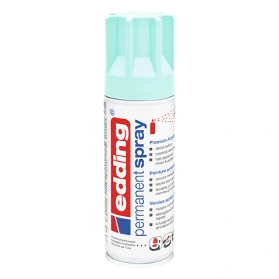 Image de edding Premium 5200 peinture en spray acrylique bleu pastel opaque mat 200 ml