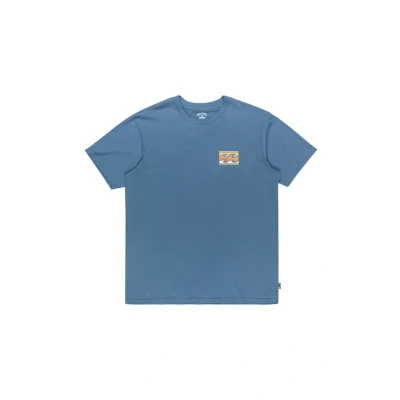 Afbeelding van Billabong Crayon WAVE Tshirt print, Heren, Maat: Small, Slate blue
