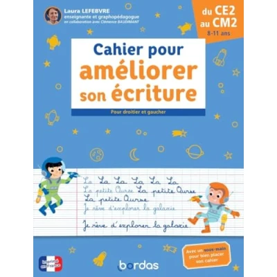 Afbeelding van CAHIER POUR AMELIORER SON ECRITURE DU CE2 AU CM2