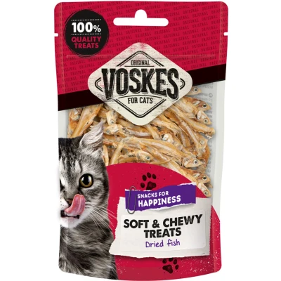 Afbeelding van 10x Voskes Gedroogde Vis 60 gr