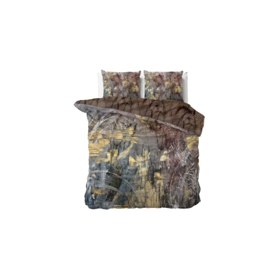 Afbeelding van Dekbedovertrek 2 Persoons 200x200 Sleeptime Satijn Taupe