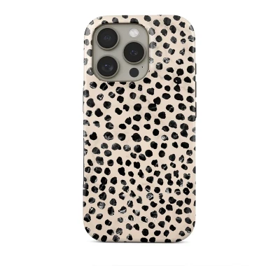 Afbeelding van Burga, Hoesje Geschikt voor Apple iPhone 16 Pro Max MagSafe Tough Schokbestendig Amandel Latte model, Beige