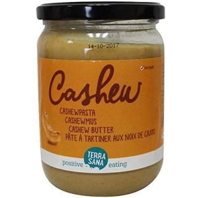 Afbeelding van Terrasana Cashewnotenpasta zonder Zout, 500 g, 1 Units
