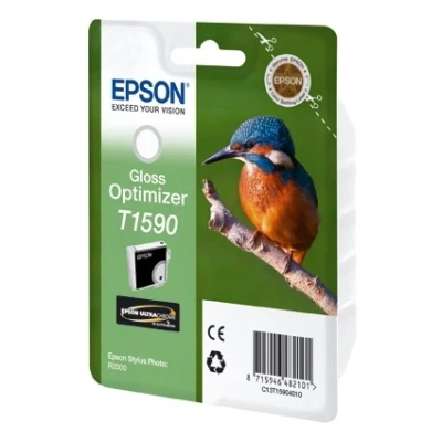 Image de Cartouche d&#039;encre Epson T1590 Martin Pêcheur Noir UltraChrome Optimiseur de couleur