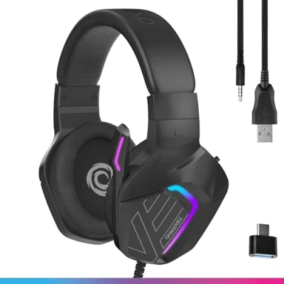 Afbeelding van ONIVERSE Meteor Bedrade Gaming Headset Carbon Black