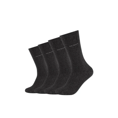 Afbeelding van camano 4 PACK Sokken, Dames, Maat: 43 46, Anthracite
