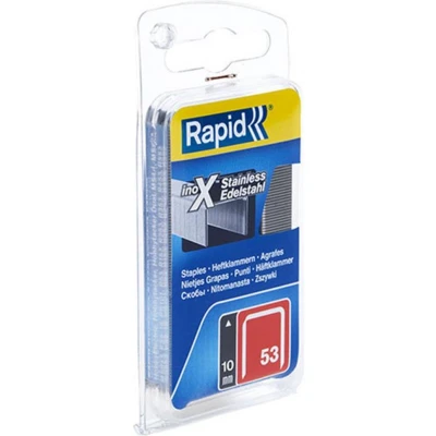 Afbeelding van Rapid 40109511 Nieten No. 53 RVS 10mm (1080st)