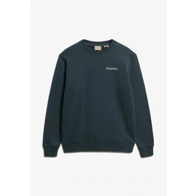 Afbeelding van Superdry CORE LOGO CITY CREW Sweater, Heren, Maat: XL, Blueberry