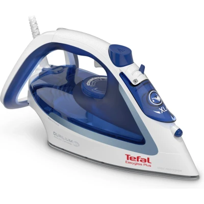 Afbeelding van Tefal Easygliss Plus FV5736 Stoomstrijkijzer 2500W Blauw, Wit