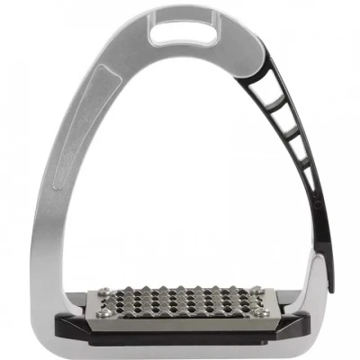 Afbeelding van Acavallo Stijgbeugels Arena Alupro Alu/Zwart 12cm