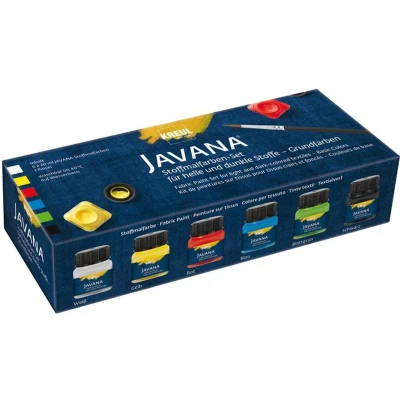 Afbeelding van Javana textielverf set Creative Voor donkere stoffen