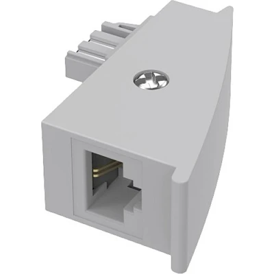 Afbeelding van Hama Telefoon (analoog) Aansluitkabel [1x Telefoonstekker Duitsland (TAE U) 1x Telefoonbus U)] 10 m Zw