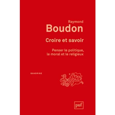 Afbeelding van ISBN Croire et savoir boek Educatief Frans 324 pagina&#039;s