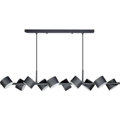 Afbeelding van ETH Prince Hanglamp 10x G9 Zwart