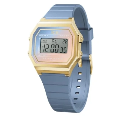 Afbeelding van Ice Watch Digit Retro Blue Majestic 022717 Horloge Siliconen Blauw Ø 33 mm