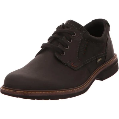 Afbeelding van ECCO Veterschoenen, Heren, Maat: 39, Black/black Leer
