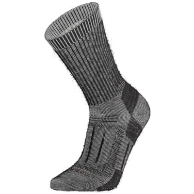 Afbeelding van Icebreaker Mountaineer Mid Calf Wandelsok Heren Jet Hthr/Espresso M