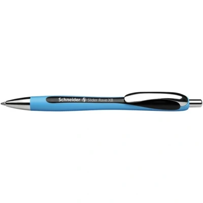 Image de Stylo bille Slider Rave rétractable noir