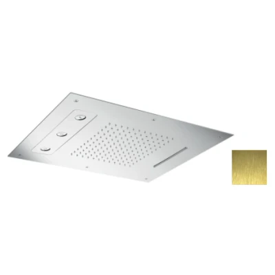 Afbeelding van SB Spin Temptation Regendouche inbouw 3 straals PVD Goud 1208955692