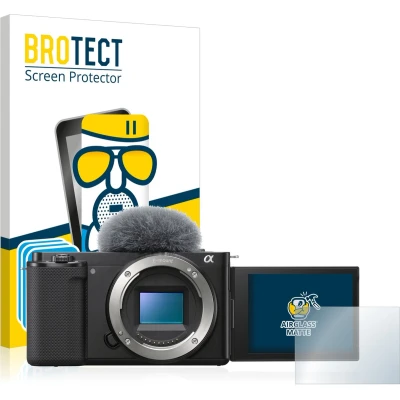 Afbeelding van BROTECT Screenprotector voor Sony Alpha ZV E10 Folie Beschermfolie Beschermglas matte (3 Stuks)