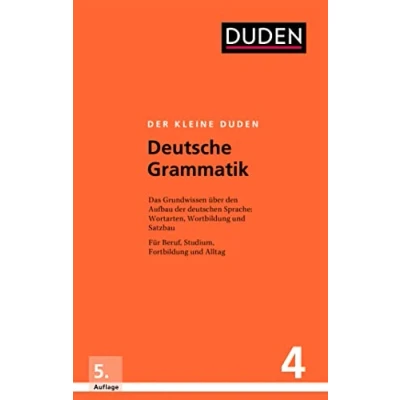 Afbeelding van Der kleine Duden Deutsche Grammatik