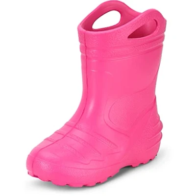 Afbeelding van Ladeheid LA KL 051 Summer Kinderen Regenlaarzen Rubber Laarzen EVA Roze 30