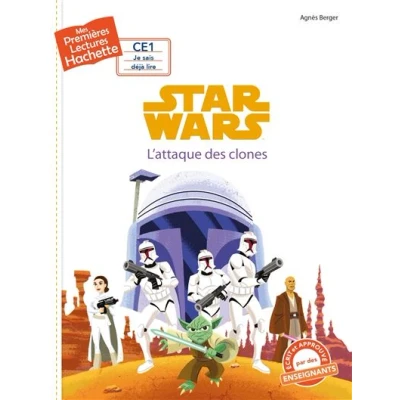 Image de Premières lectures CE1 Star Wars L&#039;attaque des clones
