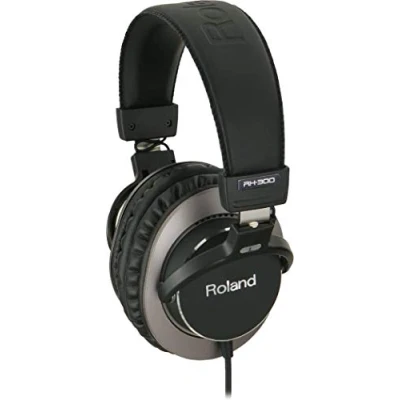 Image de casque stéréo RH 300 Roland, un de studio fermé premium pour une écoute professionnelle