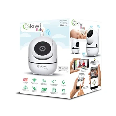 Afbeelding van SecureVision IP camera Full HD 1080p Bewaking Nachtzicht en draadloze verbinding