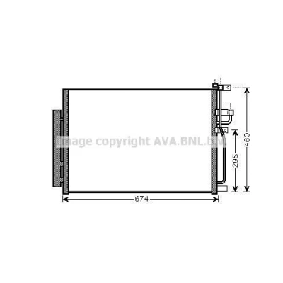 Afbeelding van Ava Cooling Ventilatormotor /wiel motorkoeling OL7522