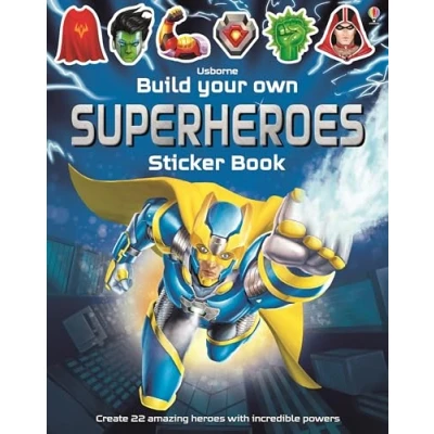 Afbeelding van Build Your Own Sticker Book Superheroes