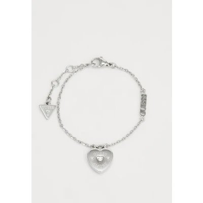 Afbeelding van Guess Amore Armband silvercoloured, Dames, Maat: Large, Silver/coloured