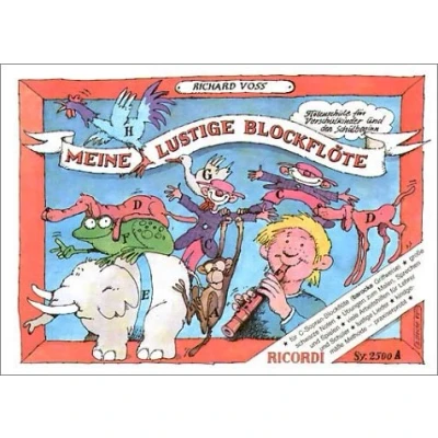 Afbeelding van Meine lustige Blockflöte Band 1 (Barocke Griffweise)