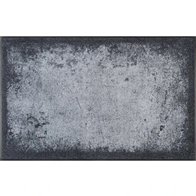 Afbeelding van wash+dry Vloermatten grijs, 75 x 120 cm, binnen en buiten, wasbaar
