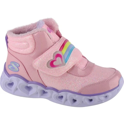 Afbeelding van Skechers Heart Lights Brilliant Rainbow 302669L PKLV, voor meisje, Roze, Laarzen,Sneeuw laarzen, maat: 29