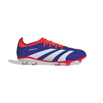 Afbeelding van adidas Performance Predator PRO FIRM Ground Voetbalschoenen met kunststof noppen, Heren, Maat: 39 1/3, Core black/grey four/lucid red