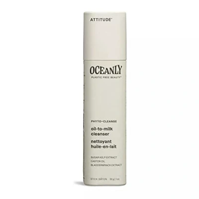 Afbeelding van Attitude Oceanly Oil to Milk Cleanser gevoelige huid 30gr