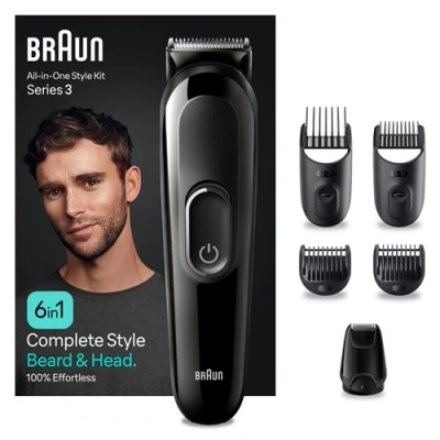 Image de Braun Tondeuse Barbe Et Cheveux All in one Style Kit Series 3 (mgk3410)