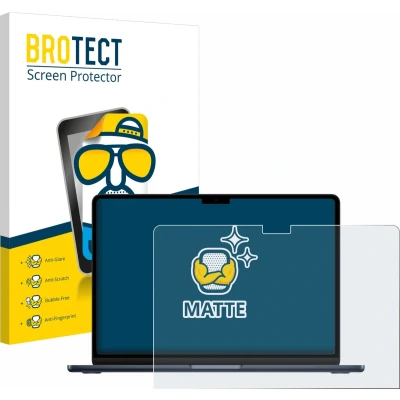 Afbeelding van BROTECT Screenprotector voor Apple MacBook Air 13&quot; M2 2022 Folie Beschermfolie matte
