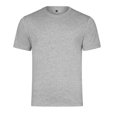 Afbeelding van Herenshirt &#039;Heavy Luxury Roundneck Tee&#039; met korte mouwen Grey Melange XS