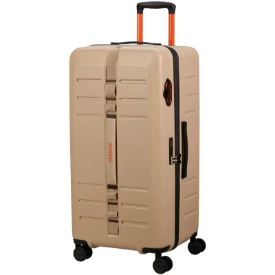 Afbeelding van American Tourister Trailon Trunk 80/30 TSA beige Harde Koffer