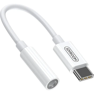 Afbeelding van Joyroom USB Type C naar Audio Jack 3.5mm kabel Wit