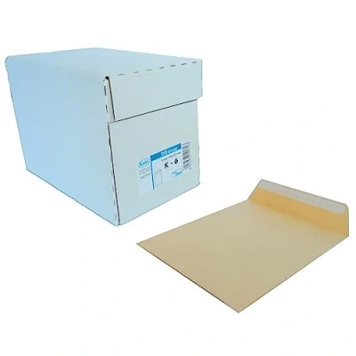 Afbeelding van Enveloppen Sam 250 Stuks Bruin 184 x 261 mm