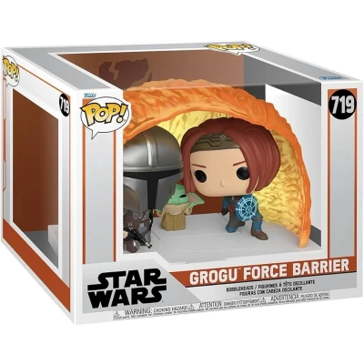 Afbeelding van Grogu Force Barrier Star Wars POP! Moment Vinyl Figures Bubble #719