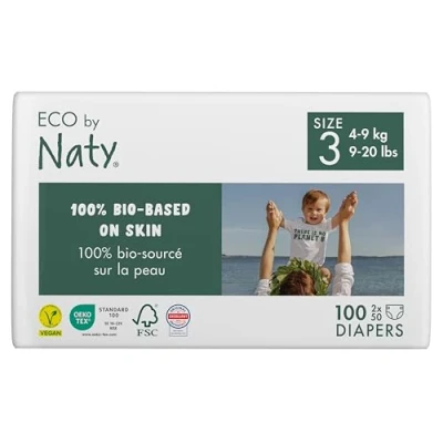 Afbeelding van Naty Luiers Maat 3 (2x50)