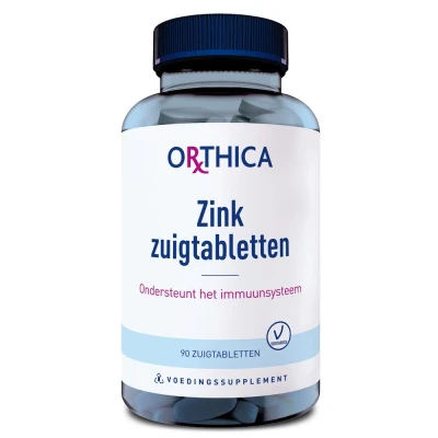 Afbeelding van Orthica Zink Zuigtabletten 90TB