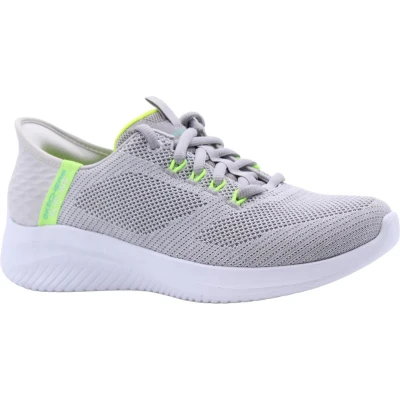 Afbeelding van Skechers Sneakers laag, Dames, Maat: 36, Grijs Textiel