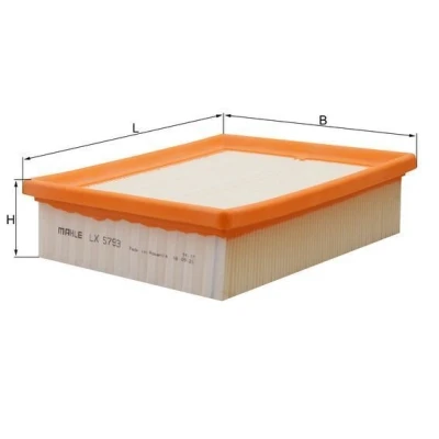 Afbeelding van Knecht Luchtfilter LX 5793