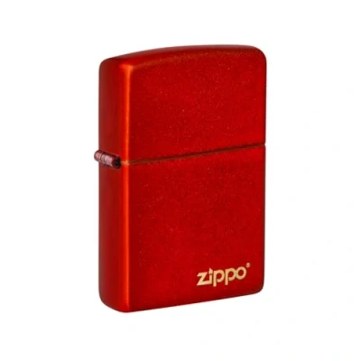 Afbeelding van Aansteker Zippo Metallic Red with Logo